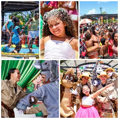 Imbassaí recebe centenas de famílias em celebração ao Dia das Crianças